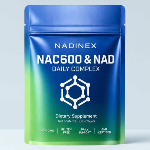 Nadinex NAC600 & NAD Daily Cellular Complex